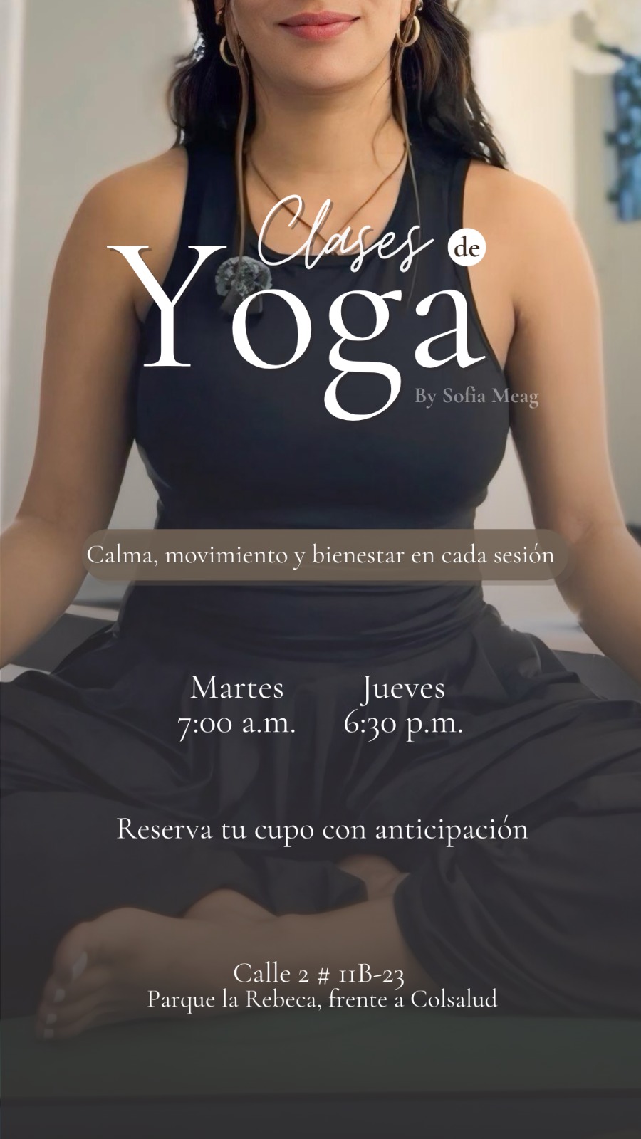 Sofia Meag - Instructora de Yoga